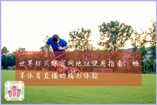 世界杯买球官网地址使用指南:畅享体育直播的精彩体验